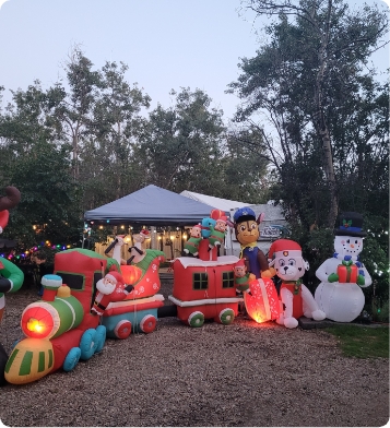 Christmas in July weekend