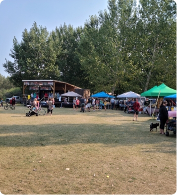 Market at Ol’ MacDonald’s